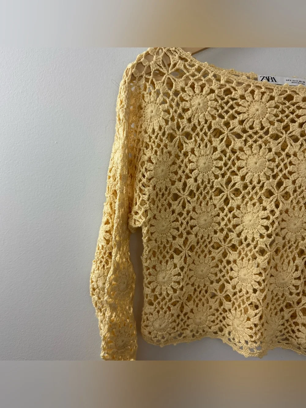Zara lightweight crochet